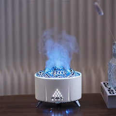 IMYCOO Portable Flame Volcano Diffuser Humidifier Korean KC Air Fire Jellyfish Diffuser