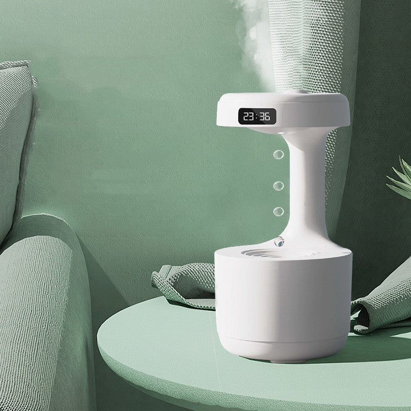 Smart Bedroom With Anti-Gravity Water Drop Humidifier